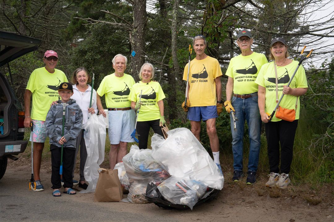 The Clean Team: Nantucket's Roadside Trash Haulers