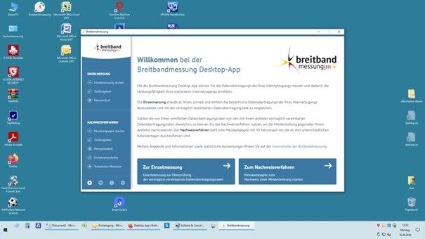 Breitbandmessung - Prismanote Online