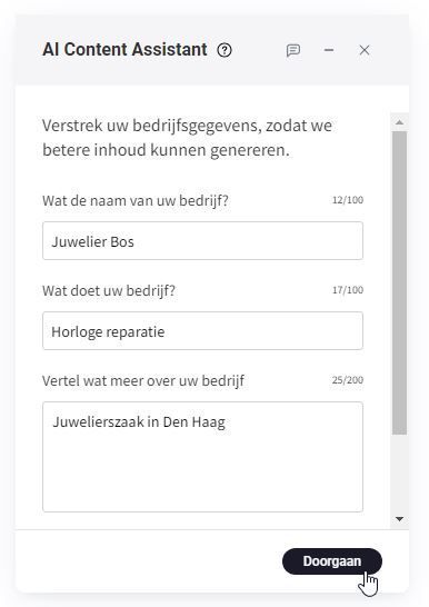 Ki zur Texterstellung in der Prismanote Software für Juweliere