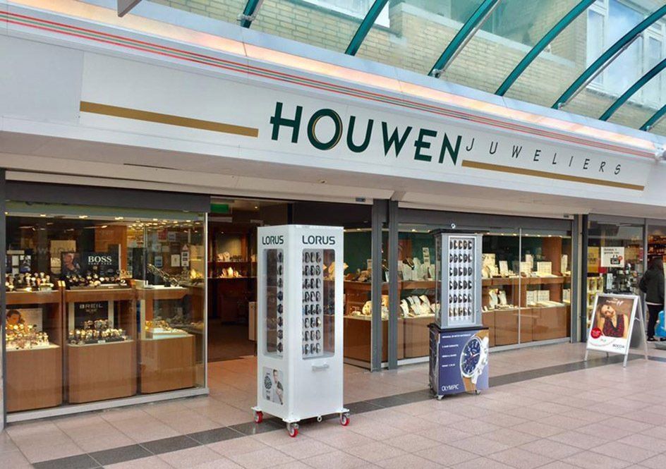 Ladenfront von Juwelier Houwen - | Prismanote Warenwirtschaft, Kassensoftware, Shop