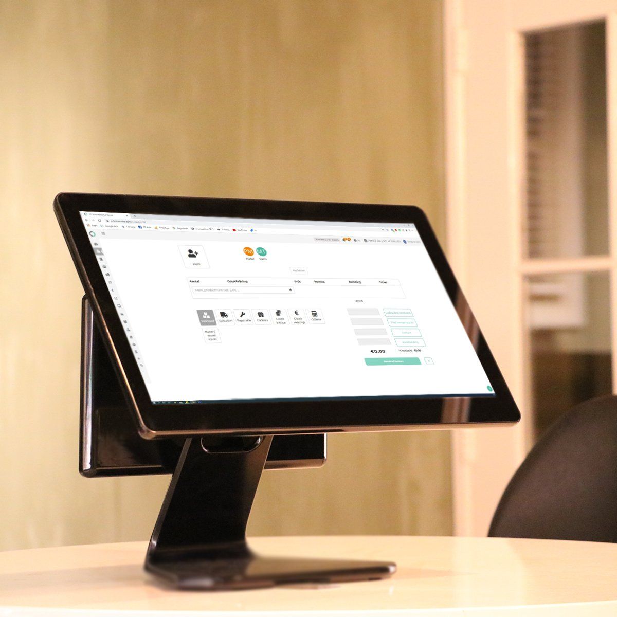 Touch Kassensystem mit Prismanote Juwelier Software