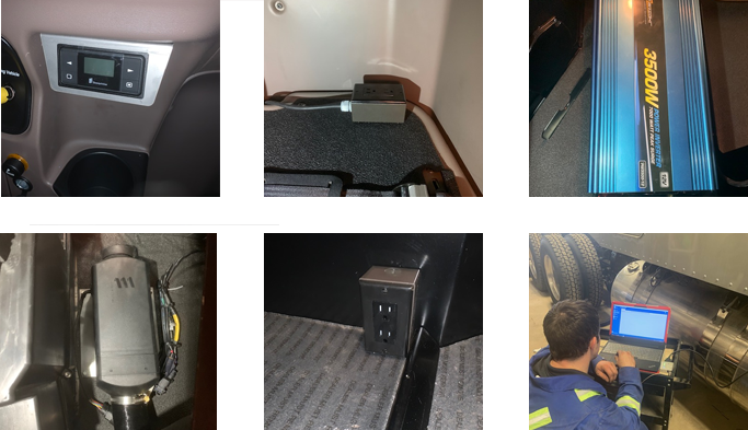Peterbilt component installation