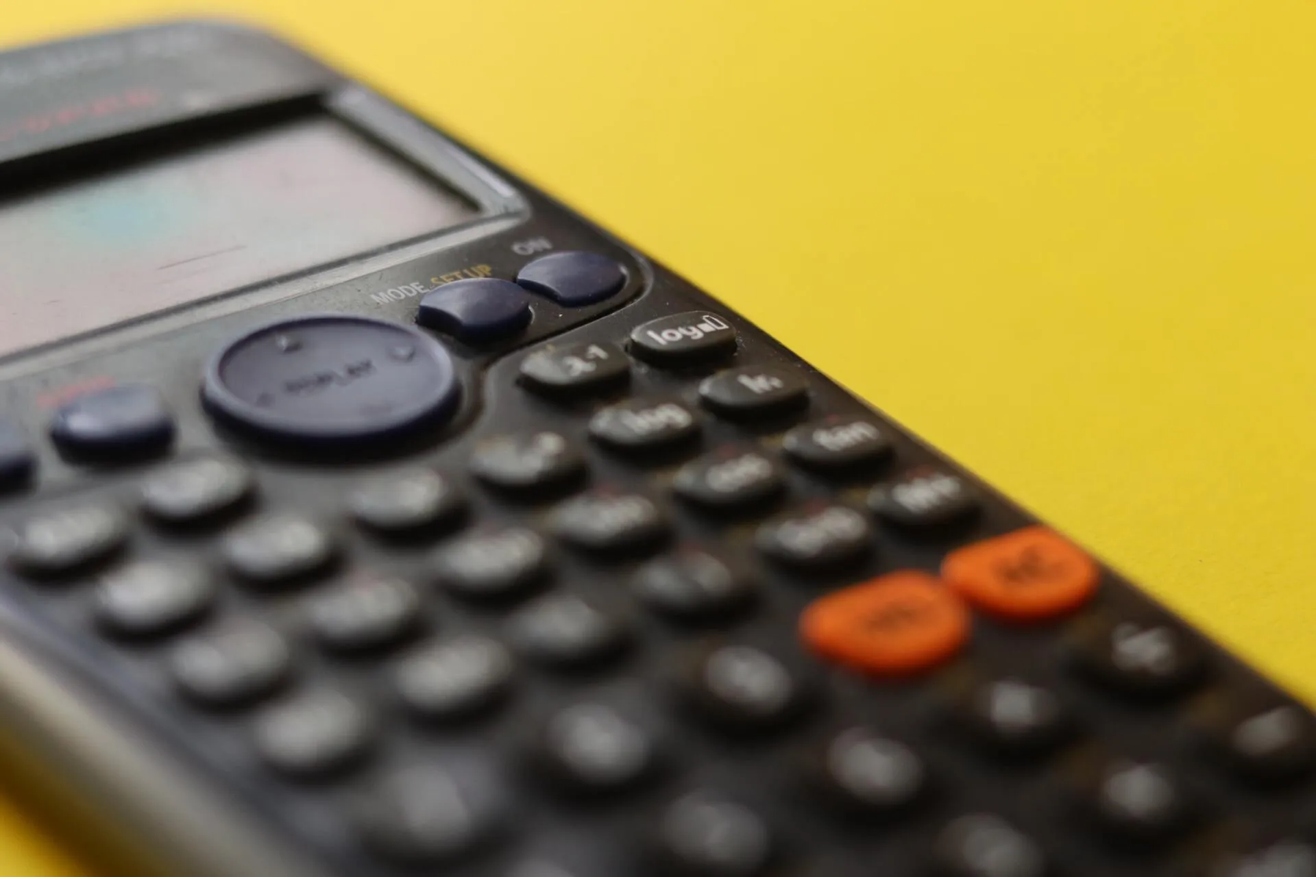 A graphing calculator