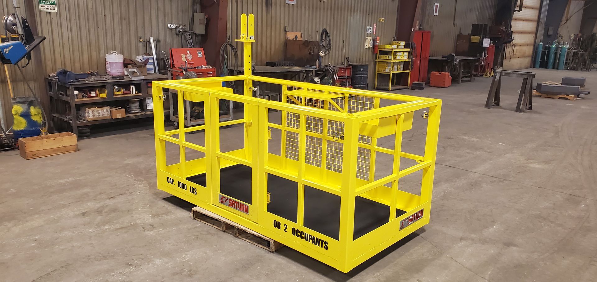 Saturn Industries - Forklift Baskets