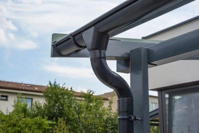 seamless rain gutters installation