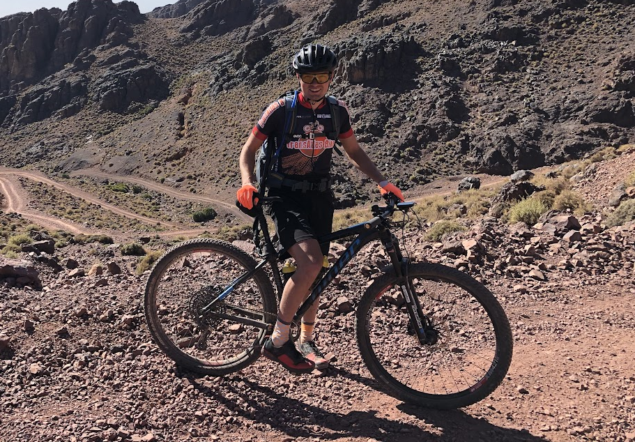 Derk Jan van Putten, reisleider TransAtlas Bike B.V.
