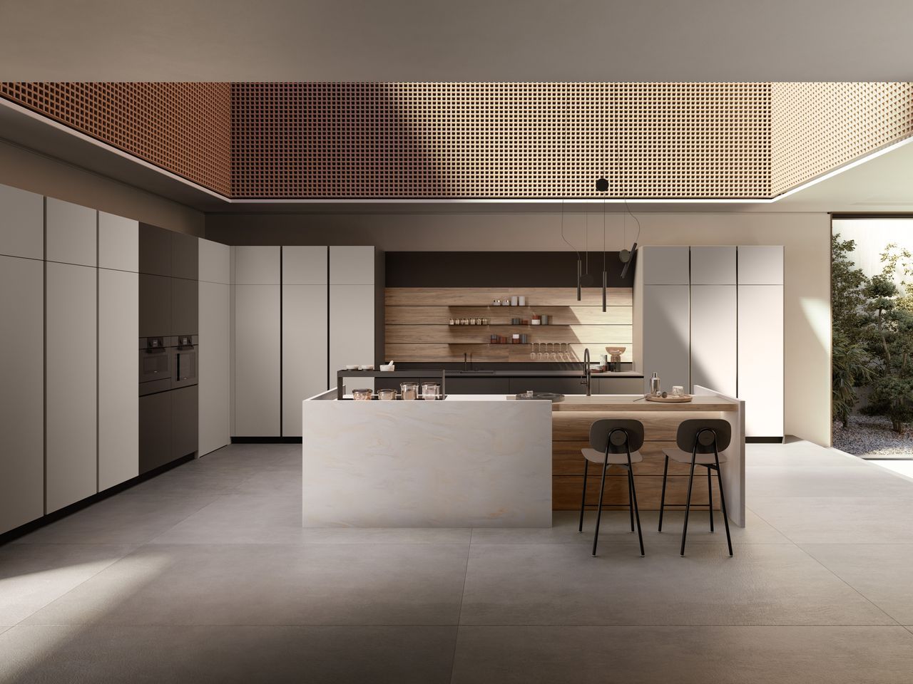 cucina armony dai colori neutri