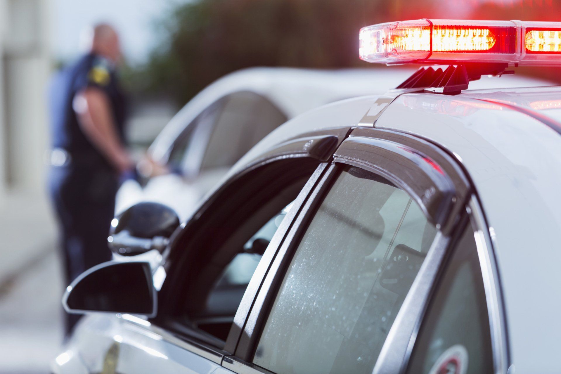 Police Car On The Road — Utica, NY — Murad And Murad, P.C.