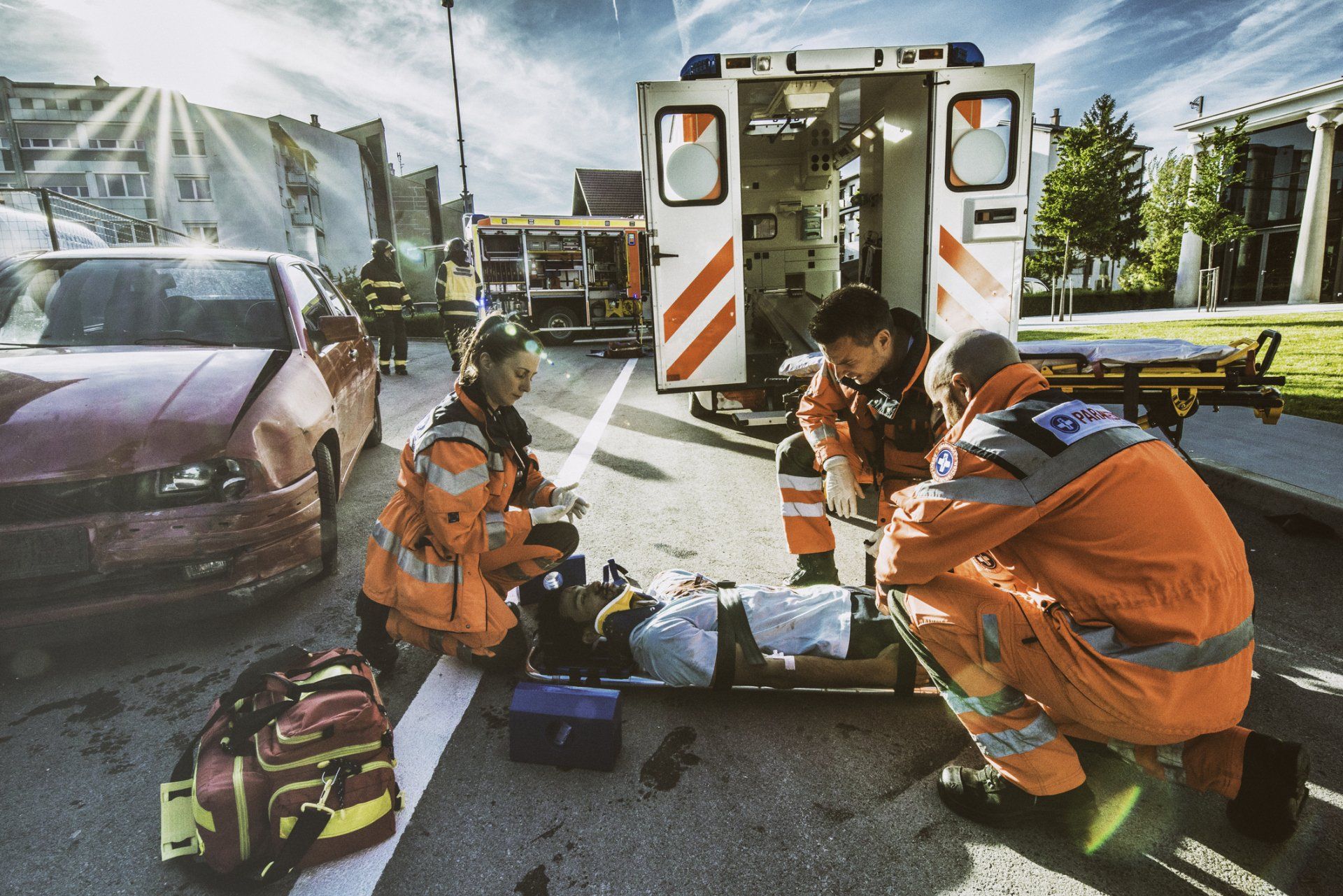 Medical Team Arrived To Help — Utica, NY — Murad And Murad, P.C.