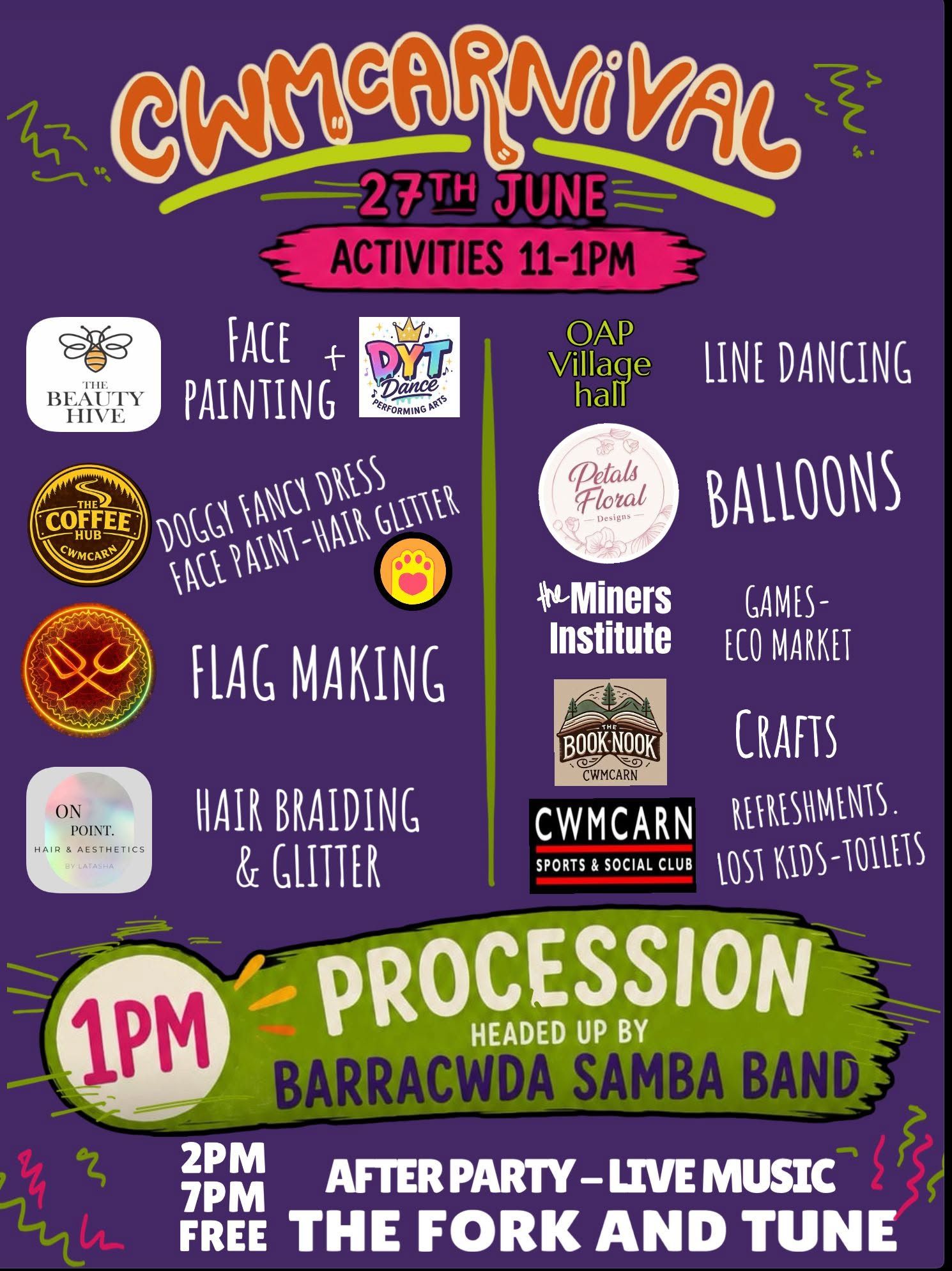CwmCarnival 27th June CwmCarnival 27th June