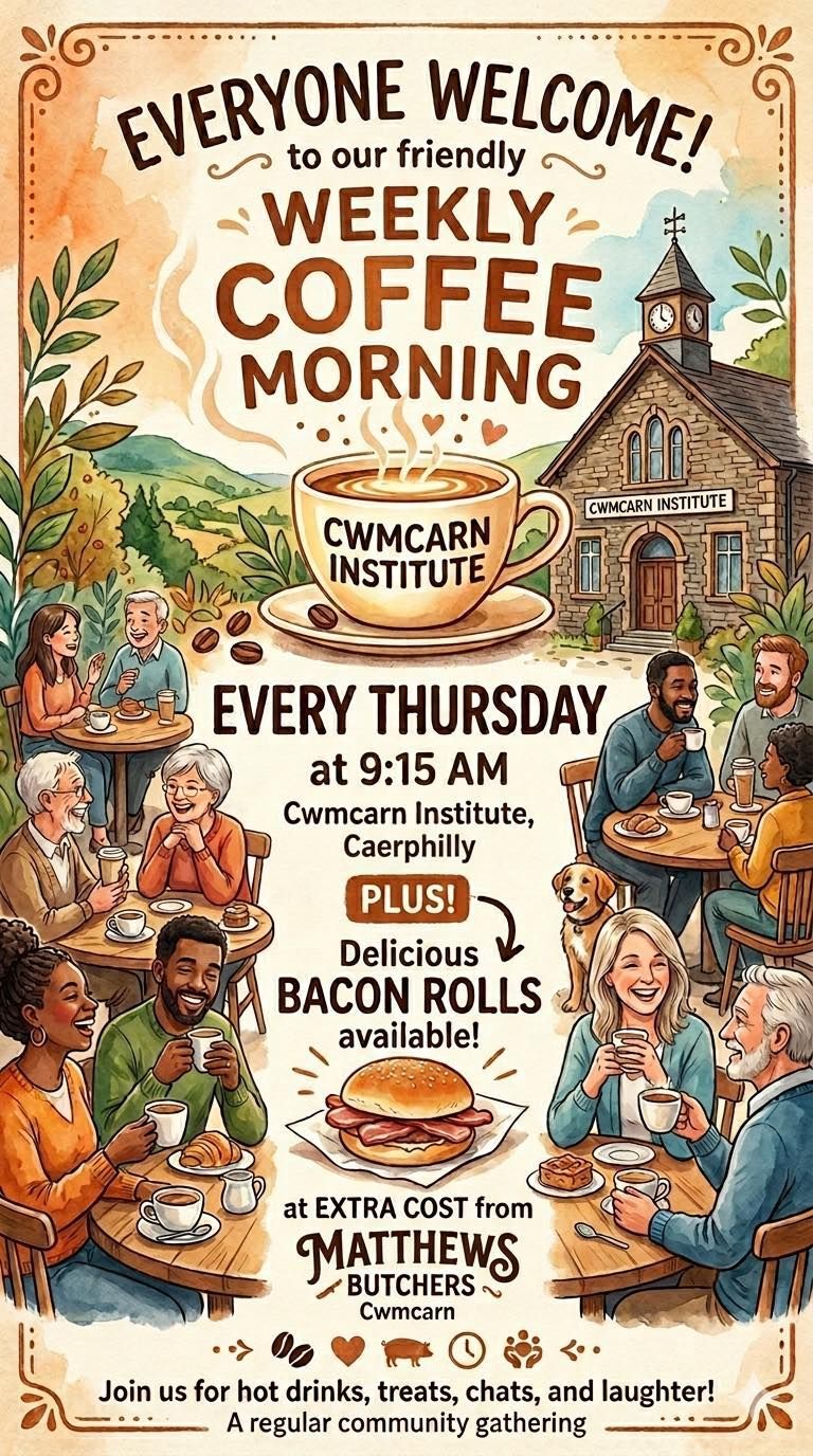 Cwmcarn Institute Coffee Morning