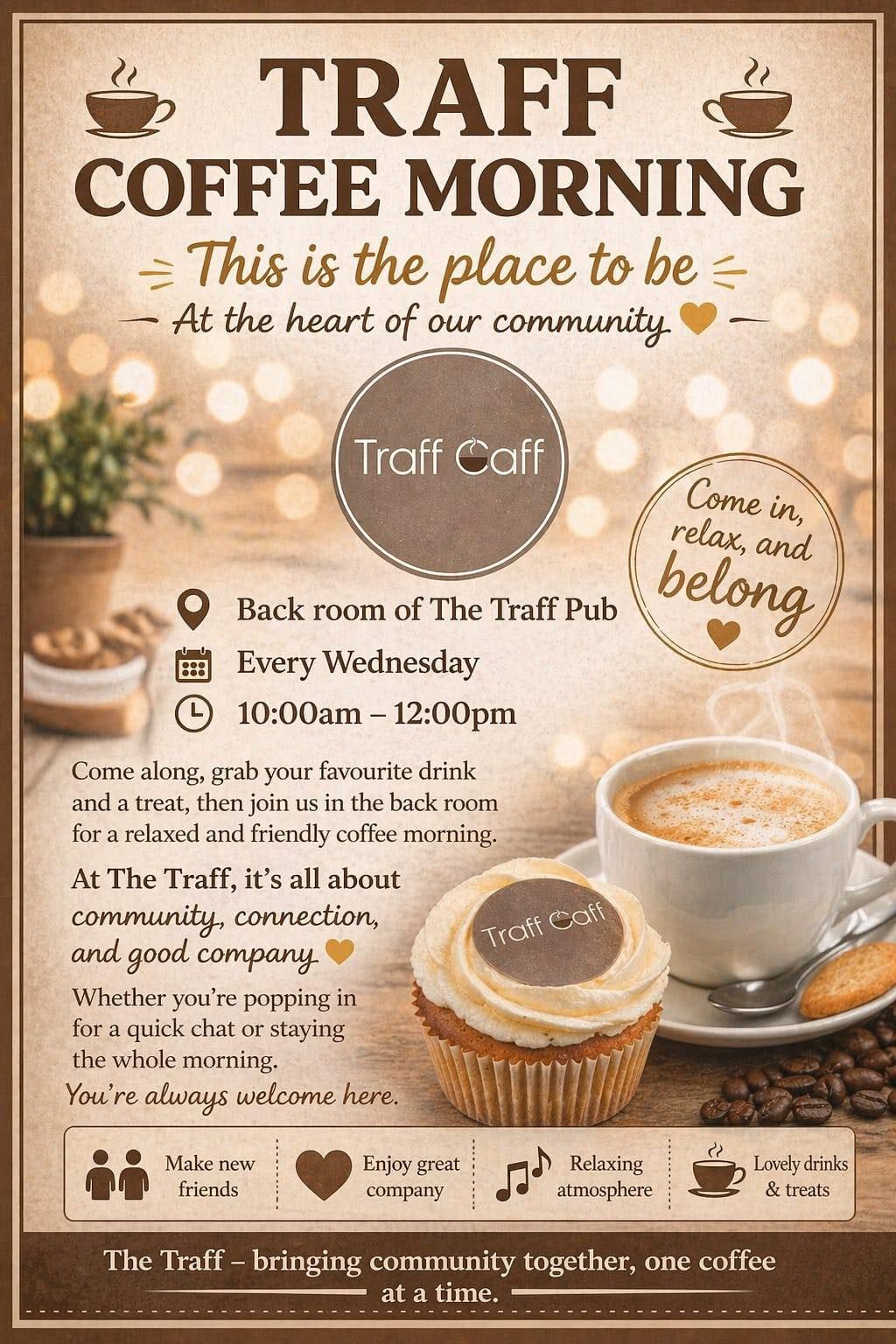 Traff Caff Coffee Morning