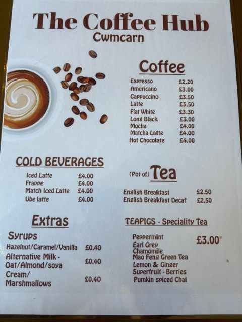 Coffee Hub - Cwmcarn