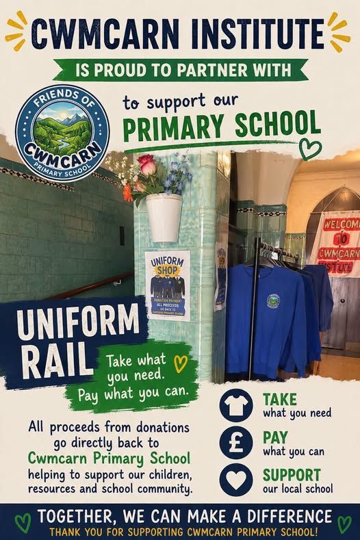 Cwmcarn Primary School preloved uniform items
