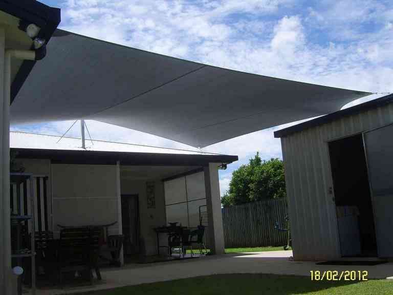 A Picture Of A House With A Shed — Style Shades Installation In Atherton Tablelands, QLD