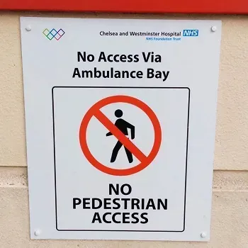 wall sign