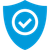 checkmark shield icon