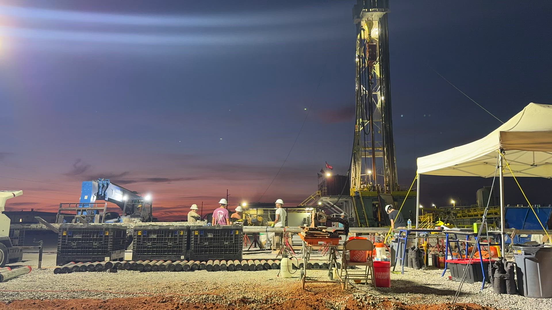 Coring operations on the DeepDust scientific drilling program