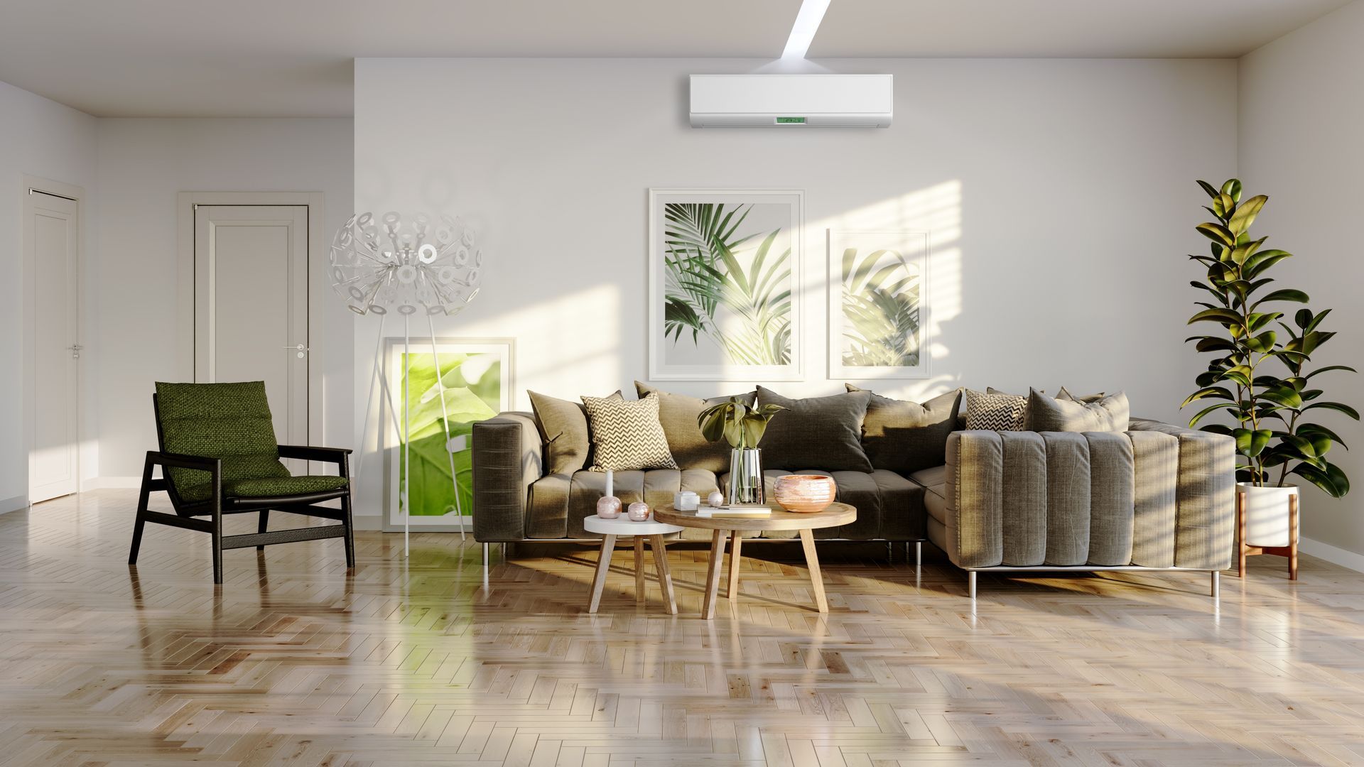 Living Room With Sectional Sofa — Peterson Property Valuations Brisbane in Caloundra West, QLD