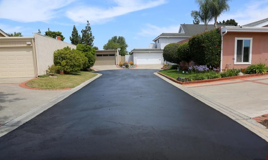 A Newly Paved Driveway in A Residential Neighborhood — Jonobilt in Bolwarra, NSW