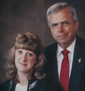 This is a photo of the owners of Gracefield Hall BNB.
