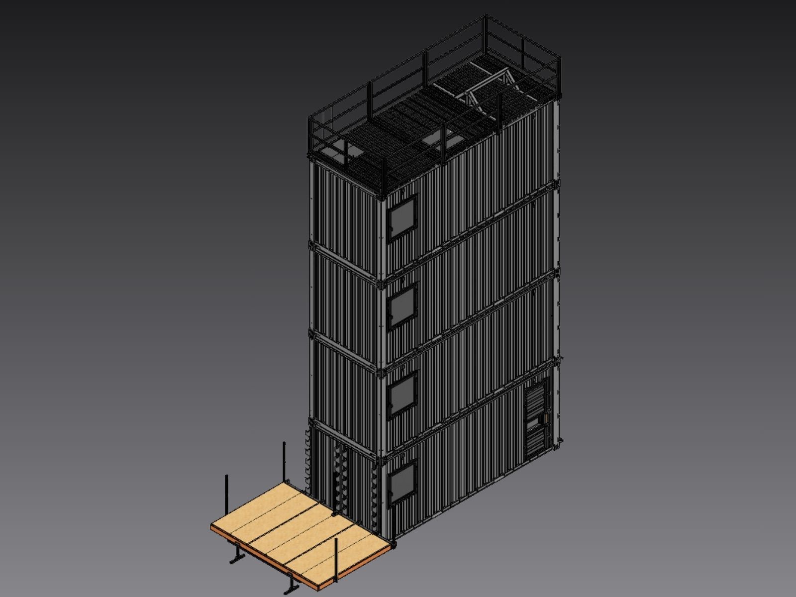 Tower Series 4-Story configuration