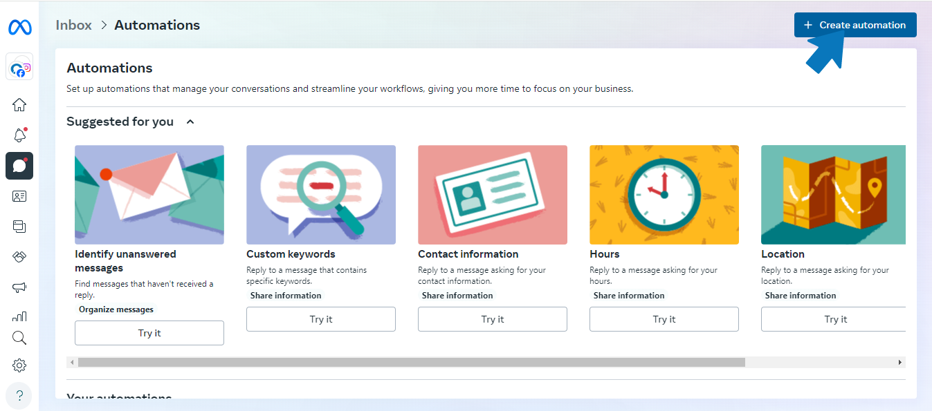 A web app dashboard with colorful tiles for documents, chat, email, clock, and maps icons.