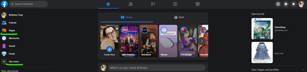 Dark-themed gaming app home screen with game cover tiles and a right-side library panel