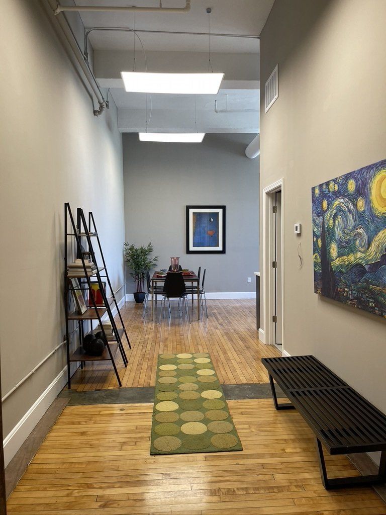 Front entrance of unit