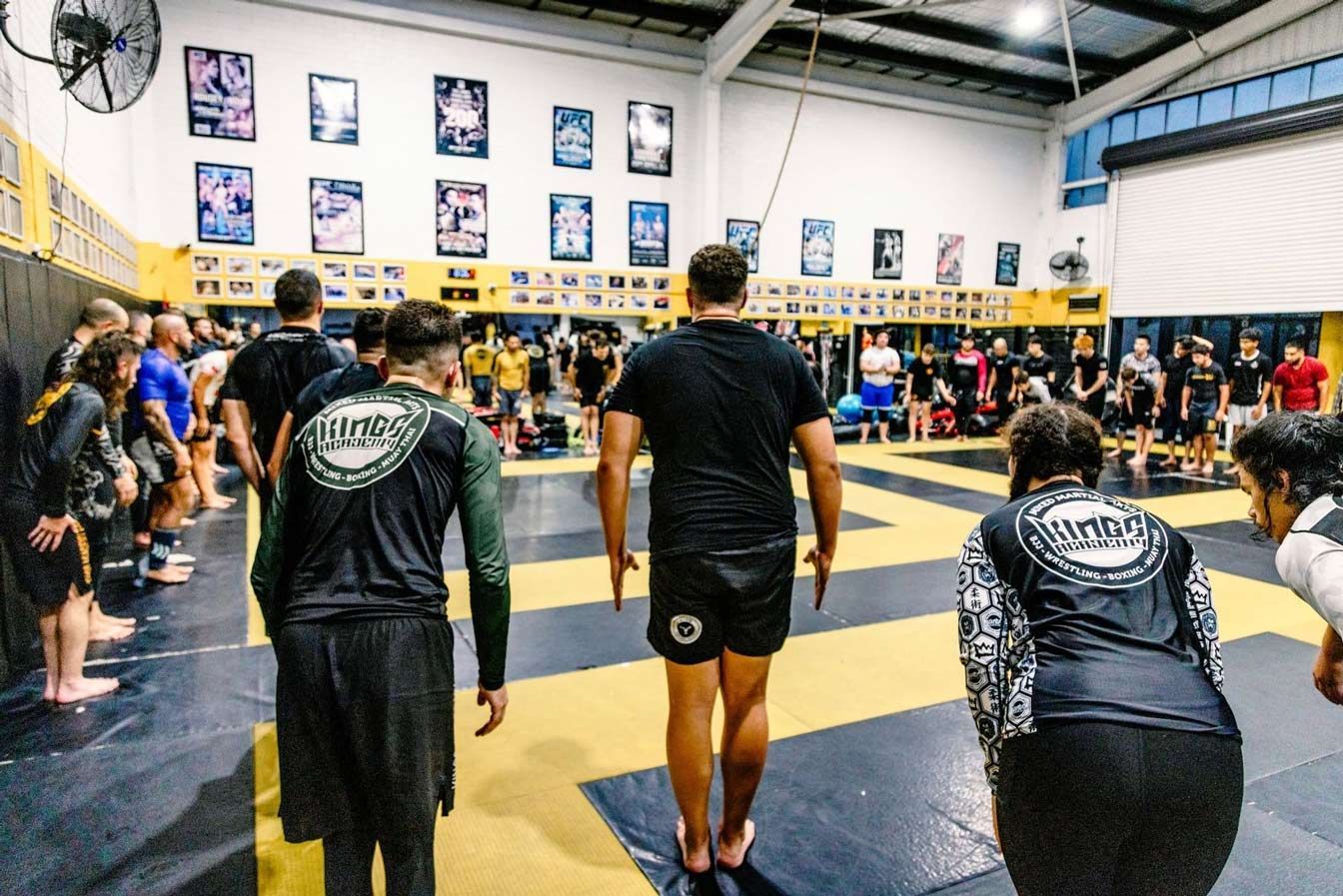 Kings Academy Students Training No Gi BJJ