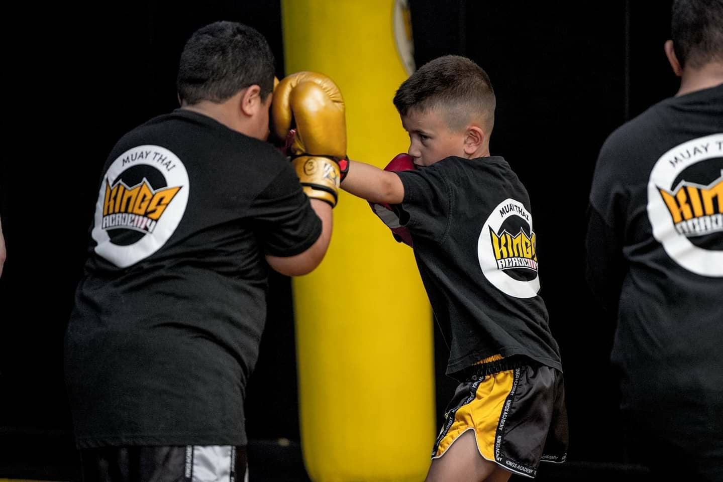Kings Academy Junior Students Training Boxing at Kings Academy in Sydney