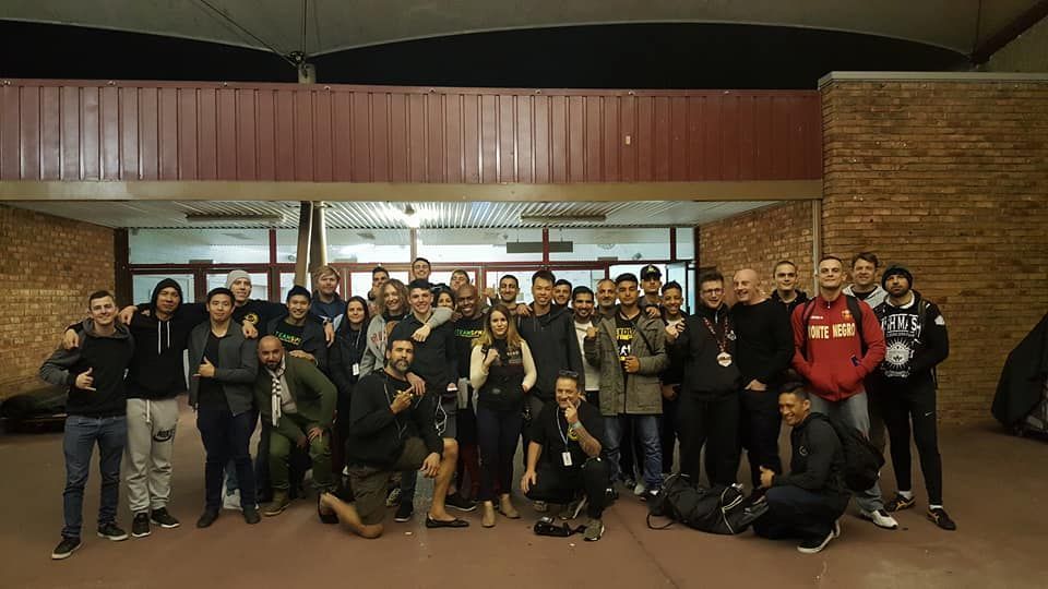Kings Academy Students after Victory at Fight Show