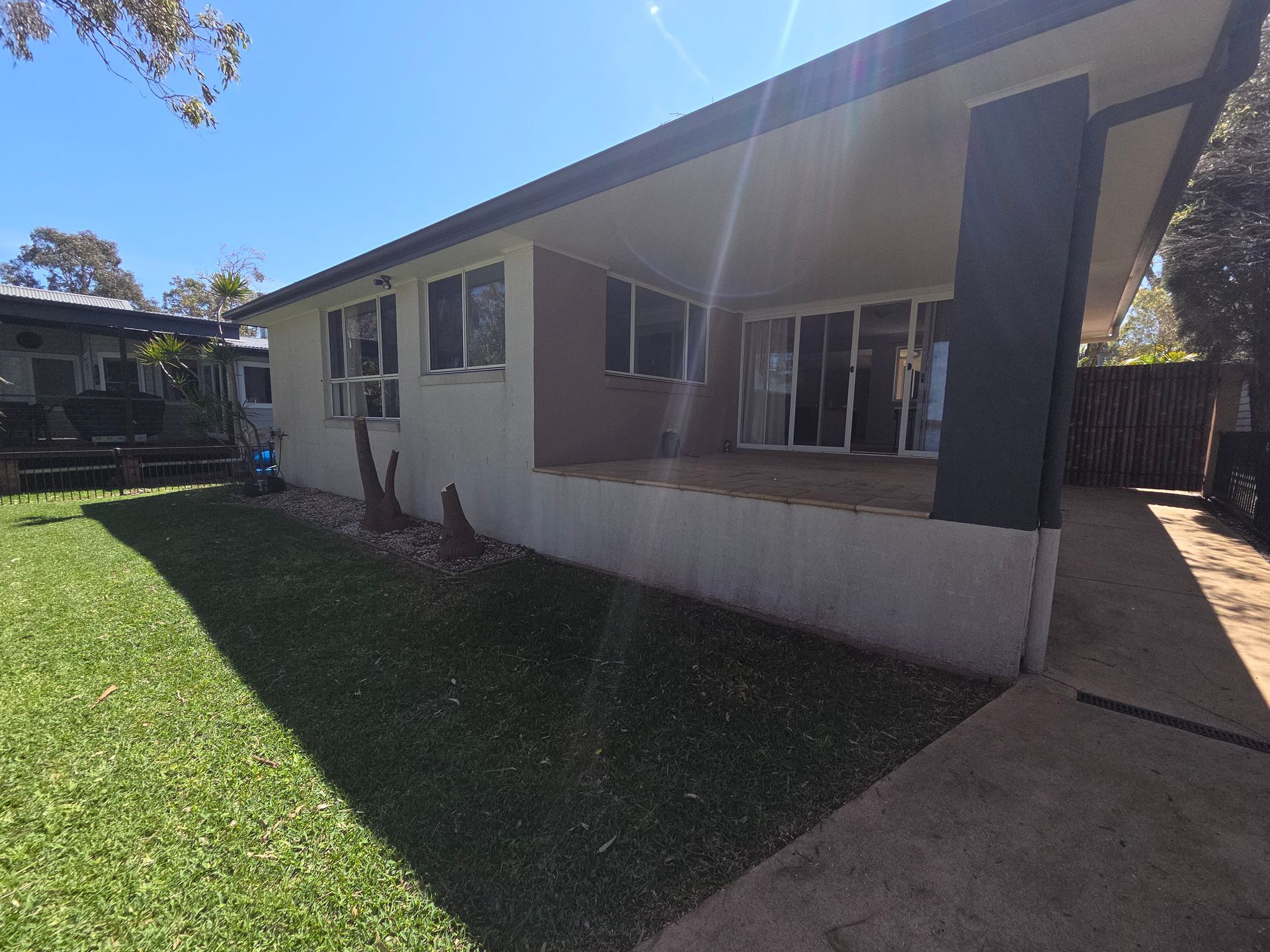 before a new deck goes in