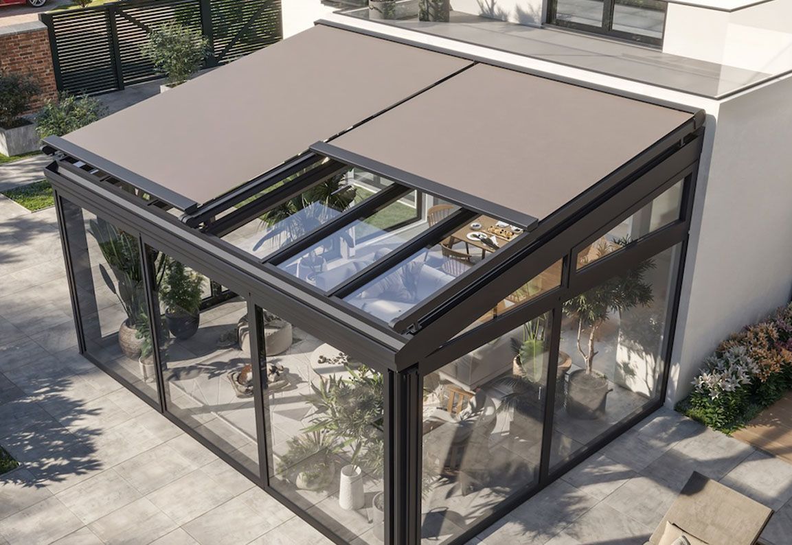 Toldo en terraza