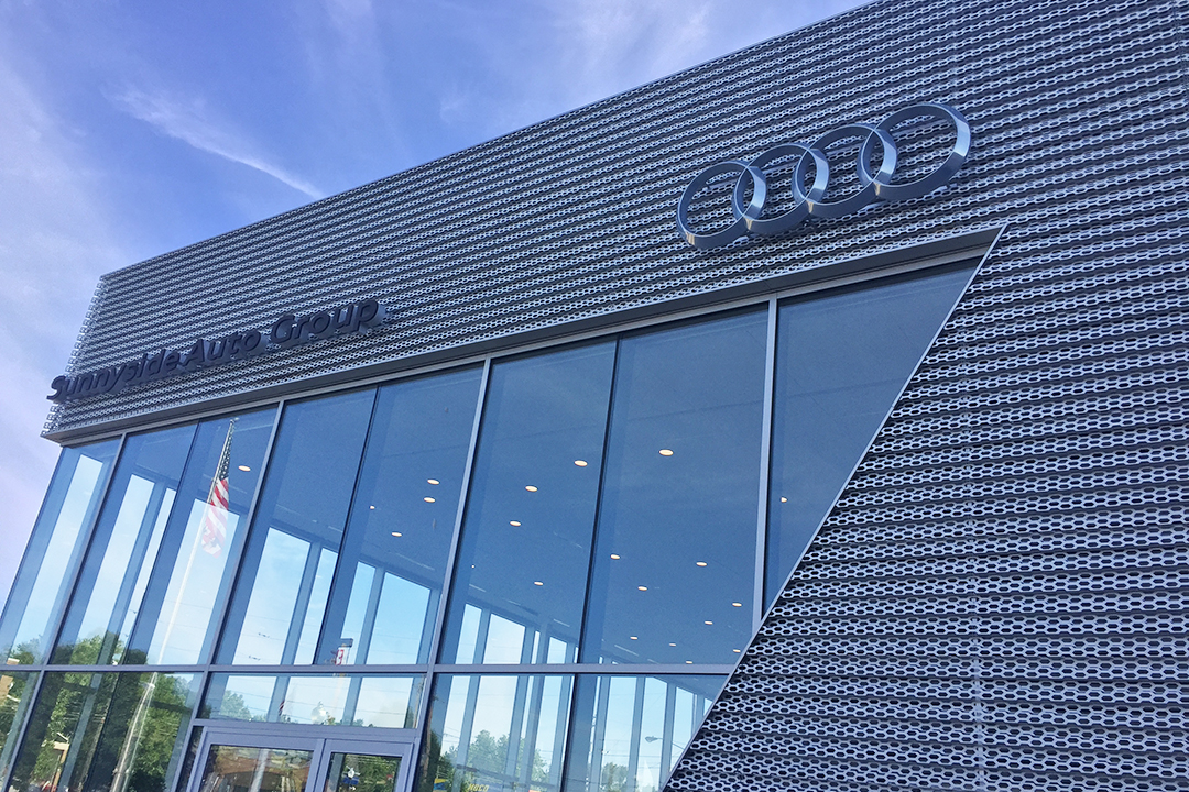 Women looking at post it notes