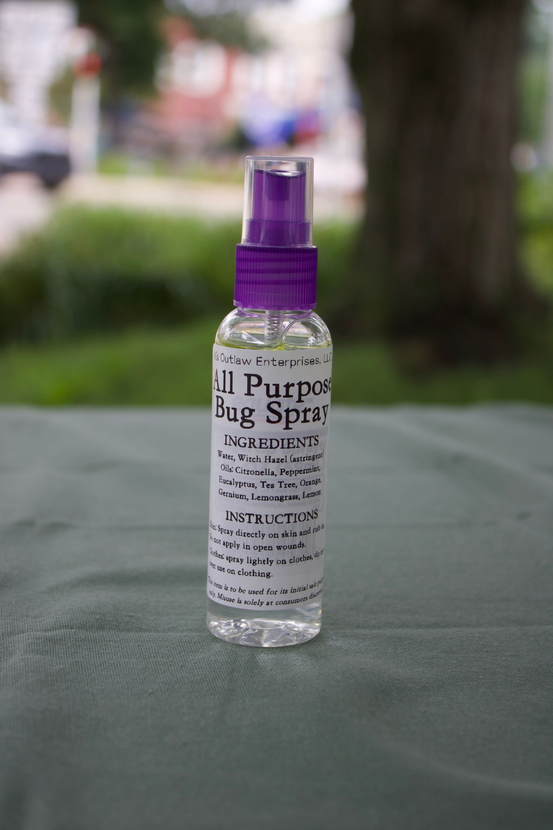 All-Natural Bug Defense Spray | 2oz Bottle (Trial Size)