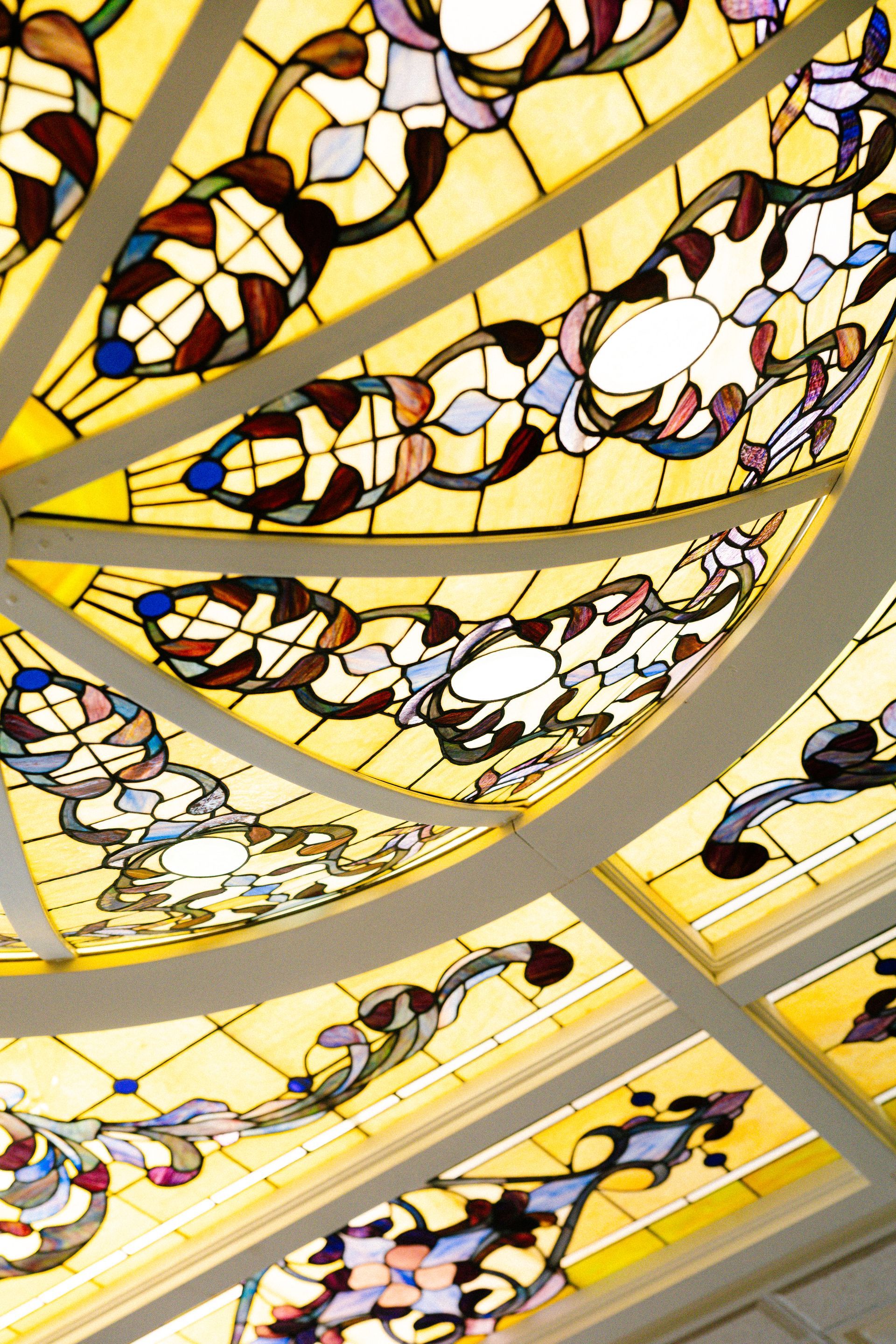 historic chandelier in a hotel ballroom