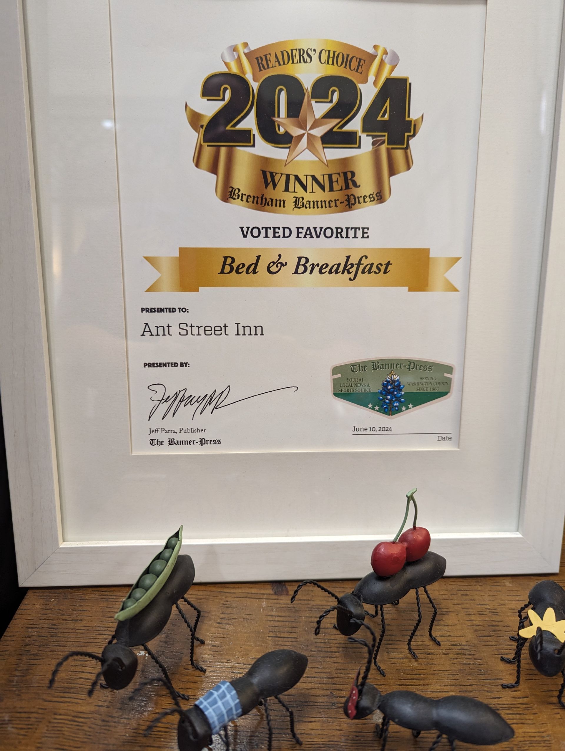 Award for 