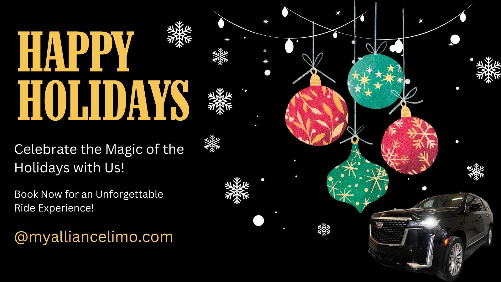 Celebrate Christmas in Style With Limo Service