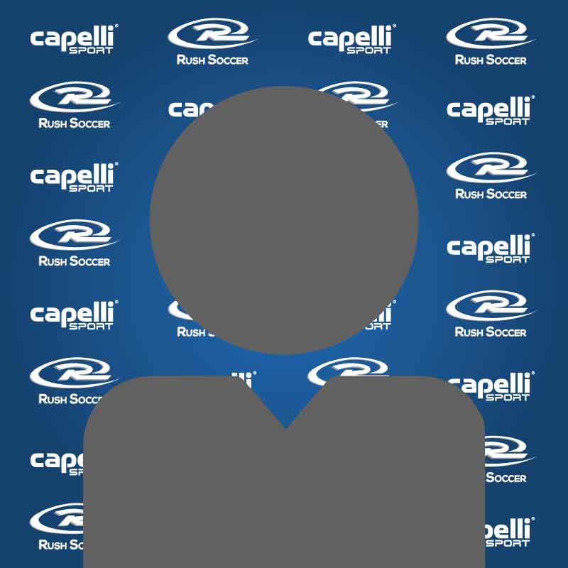 Silhouette of a person against a backdrop with