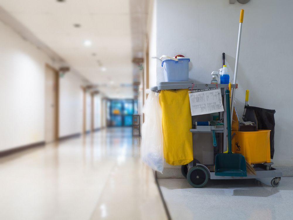Cleaning Equipment — Professional Cleaning Company in Pialba, QLD