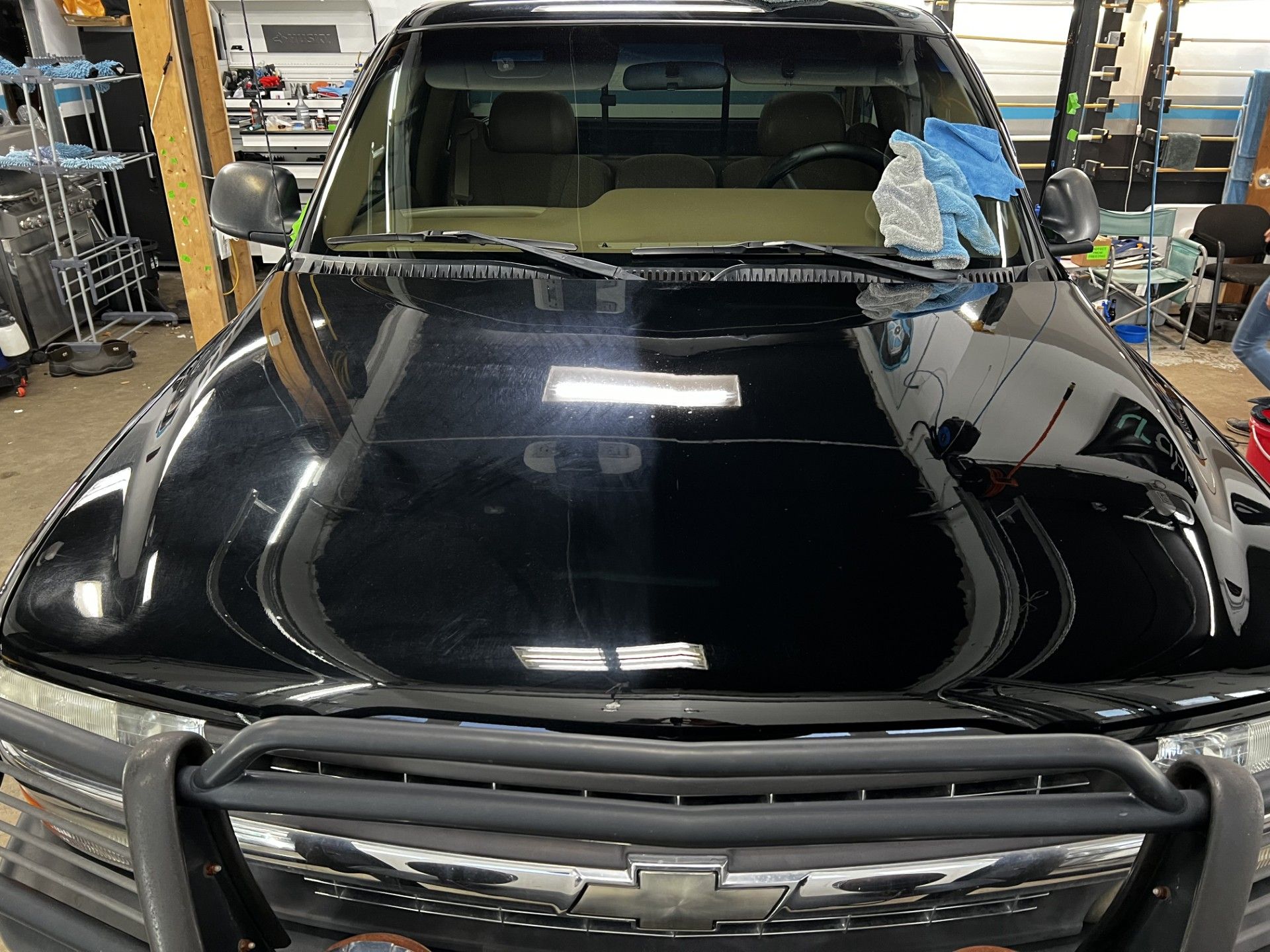 paint correction for Swirled paint