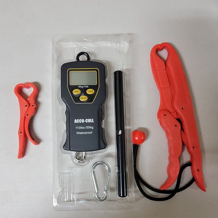 Four packages of accu cull grip saver sit on a table