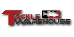 The logo for tackle warehouse has a fish on it.
