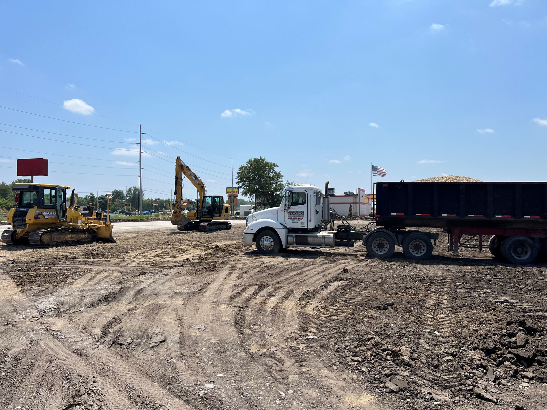 Site preparation - Springfield, IL - Jaren Industries