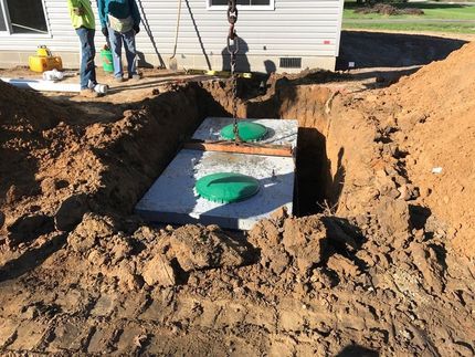 Septic system construction with concrete wastewater - Springfield, IL - Jaren Industries Septic system construction with concrete wastewater - Springfield, IL - Jaren Industries