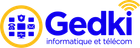 Logo pour Gedki, une entreprise fran&ccedil;aise de technologies de l'information et de t&eacute;l&eacute;communications