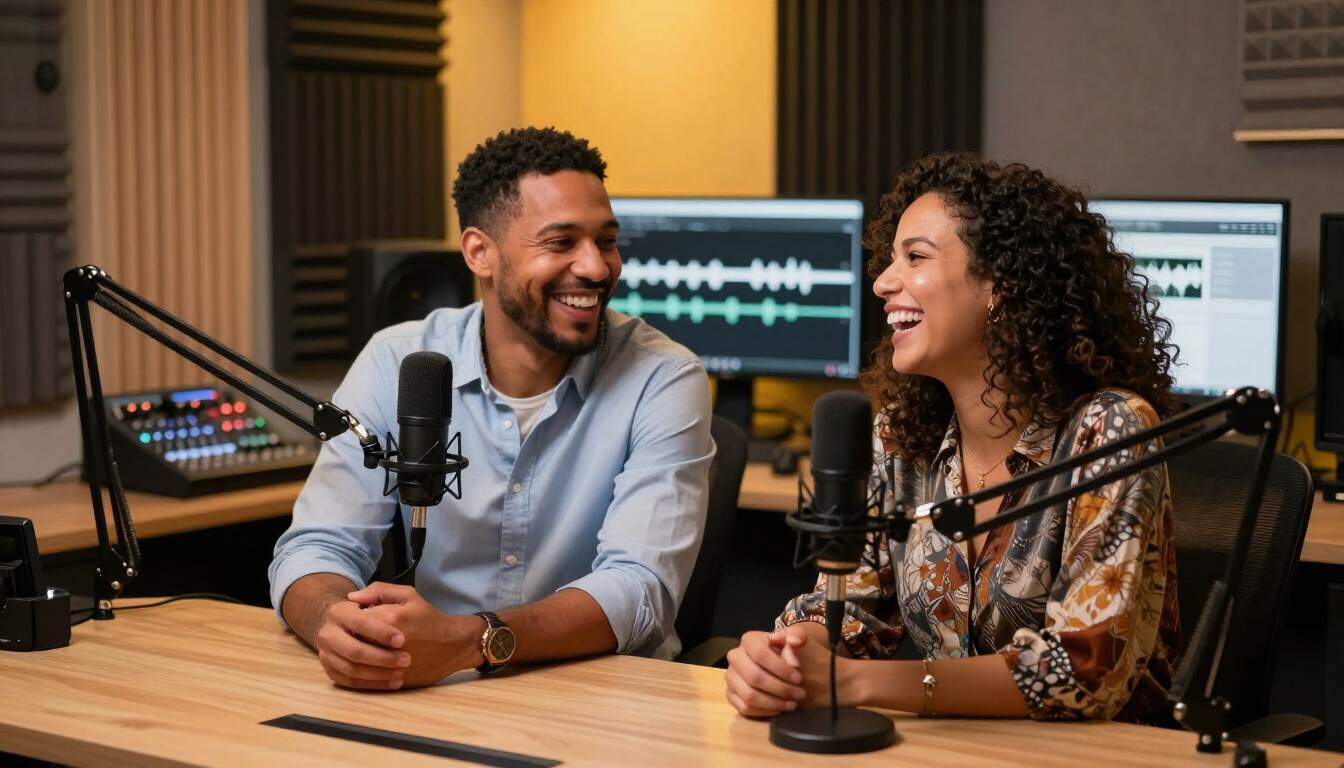 Recording Podcast Session