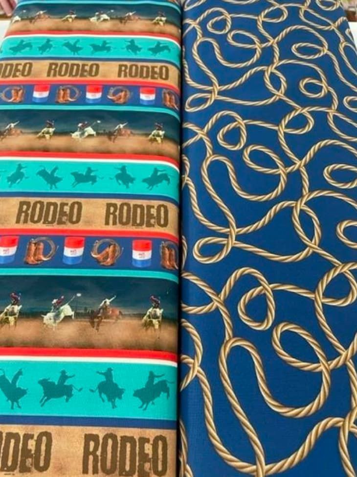 Rip Roaring Rodeo Fabric — Arts & Crafts in Emu Park, QLD