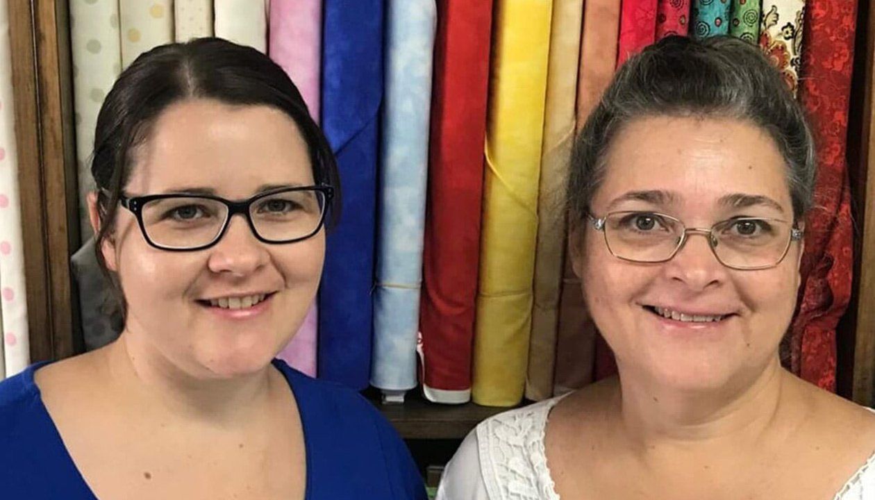 Janella & Loretta — Lyn-Jelle Crafts in Emu Park, QLD